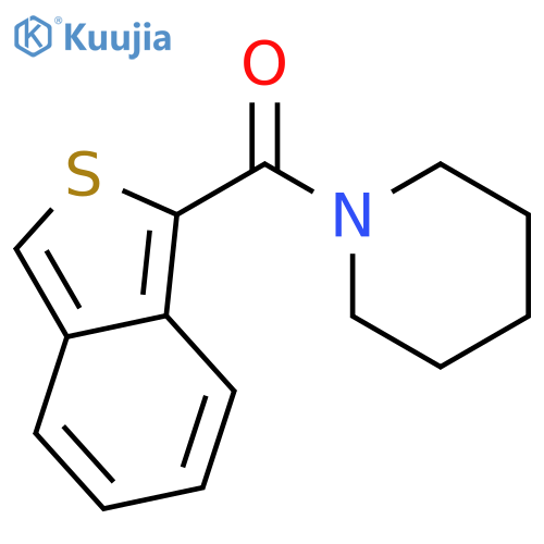 Piperidine, 1-(benzo[c]thien-1-ylcarbonyl)- structure