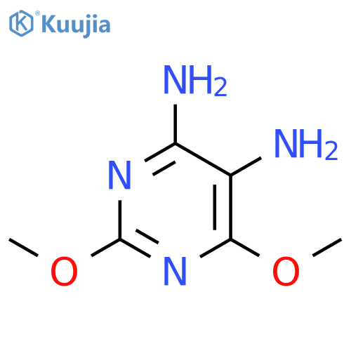 5,6-Diamino-2,4-dimethoxypyrimidine structure