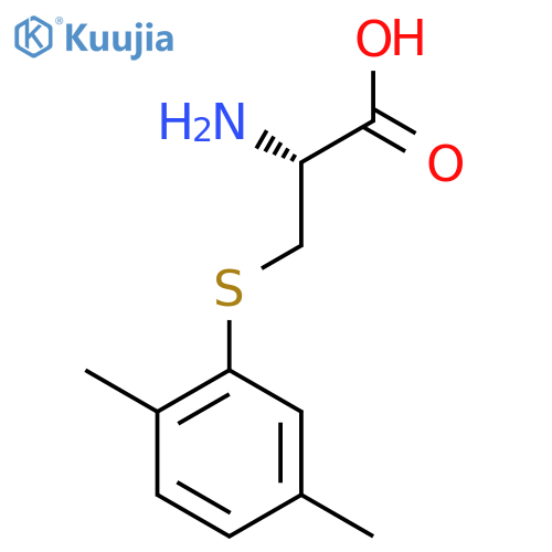 S-(2,5-Dimethylbenzene)-L-cysteine structure