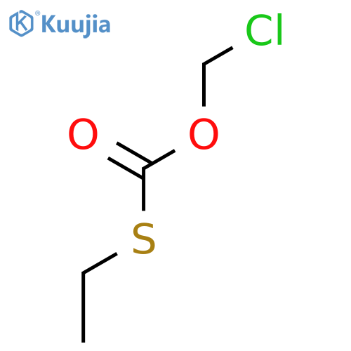 Carbonothioic acid, O-(chloromethyl) S-ethyl ester structure