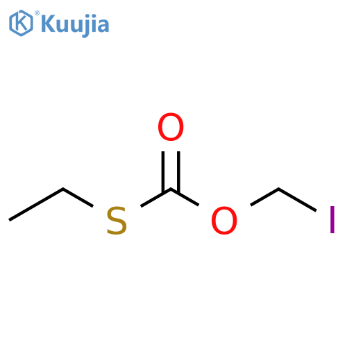(ethylsulfanyl)(iodomethoxy)methanone structure