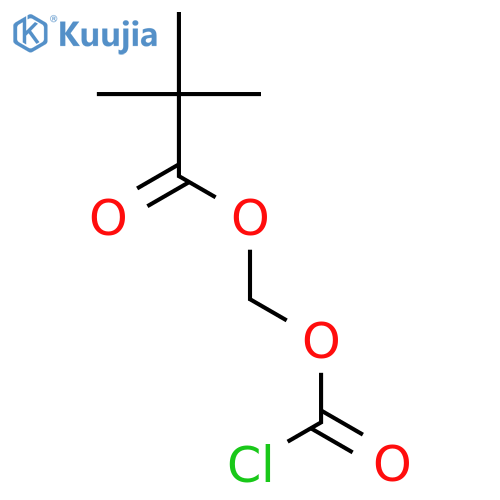 O-(Pivaloyloxymethyl) Carbonochloridate structure