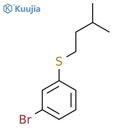 1-Bromo-3-iso-pentylthiobenzene structure