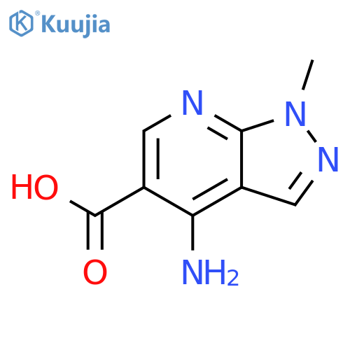 4-imino-1-methyl-1H,4H,7H-pyrazolo3,4-bpyridine-5-carboxylic acid structure