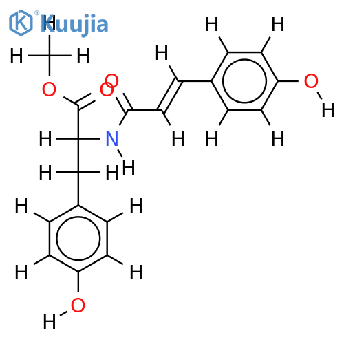N-p-Coumaroyltyrosine Methyl Ester structure