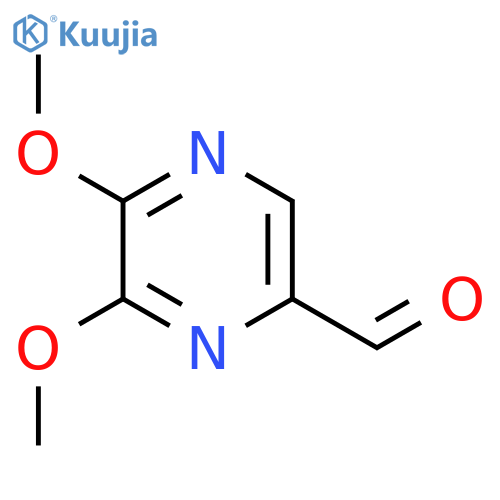 2,3-Dimethoxy-5-formylpyrazine structure