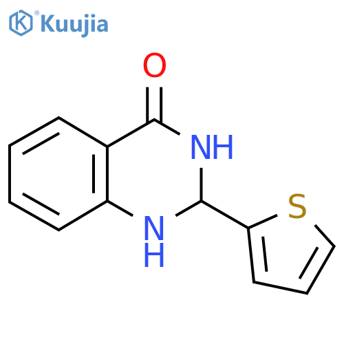 2-(2-thienyl)-2,3-dihydro-1H-quinazolin-4-one structure