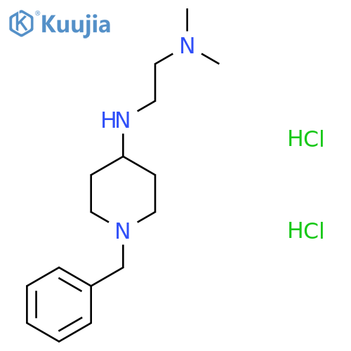 N'-(1-Benzylpiperidin-4-yl)-N,N-dimethylethane-1,2-diamine Dihydrochloride structure