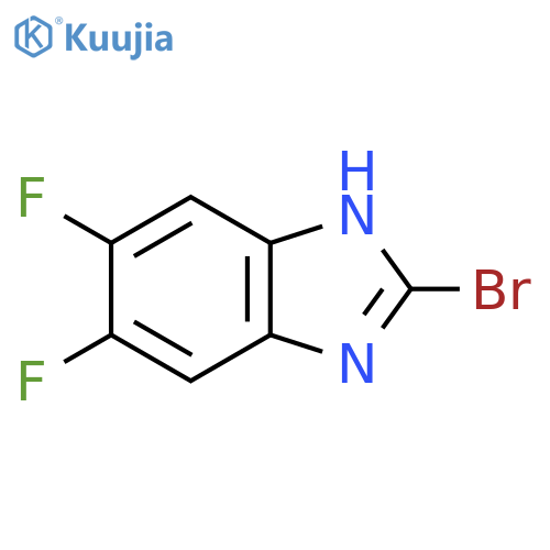 2-Bromo-5,6-difluorobenzimidazole structure