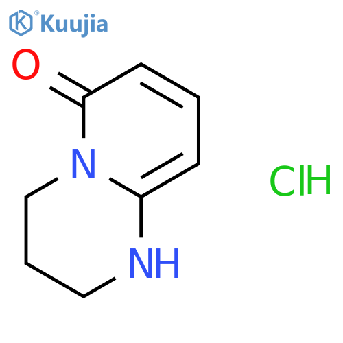 3,4-Dihydro-1H-pyrido[1,2-a]pyrimidin-6(2H)-one hydrochloride structure
