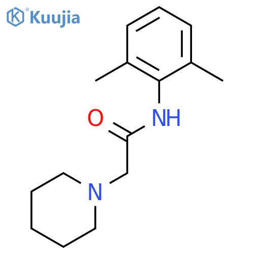 1-Piperidineacetamide, N-(2,6-dimethylphenyl)- structure