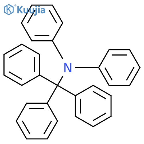 N-phenyl-N-tritylaniline structure