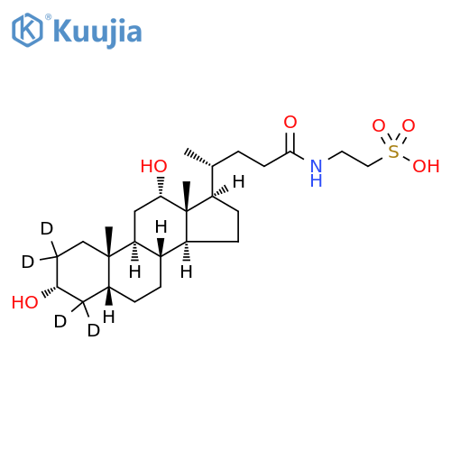 Taurodeoxycholic-d4 Acid structure