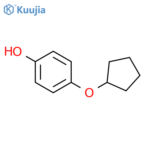 4-(cyclopentyloxy)phenol structure