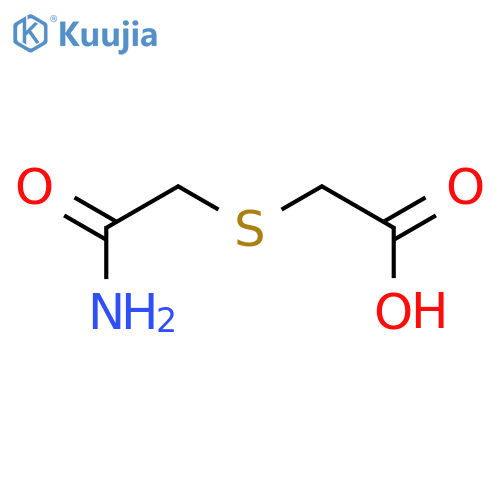 2-(Carbamoylmethyl)sulfanylacetic Acid structure