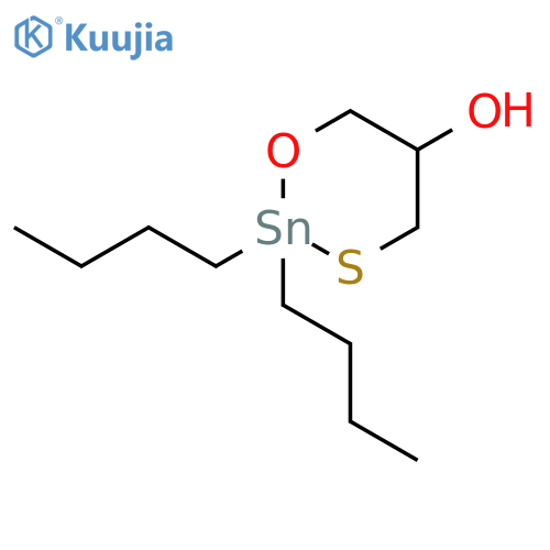 2,2-Dibutyl-1,3,2-oxathiastanninan-5-ol structure