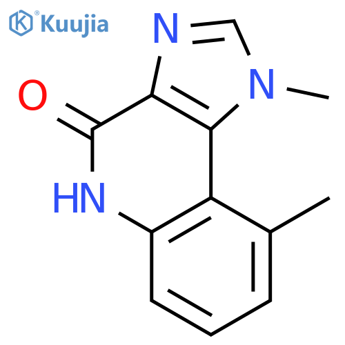 1,5-dihydro-1,9-dimethyl-4H-Imidazo[4,5-c]quinolin-4-one structure