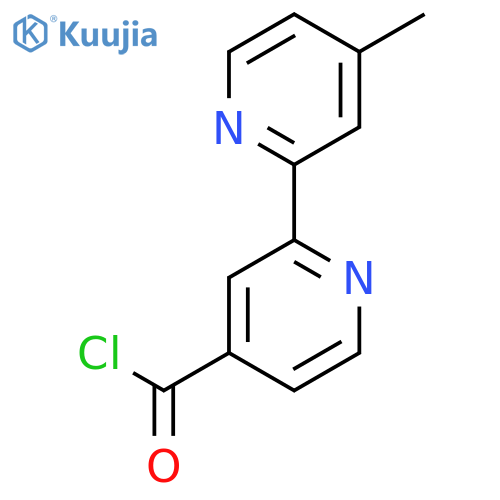 4'-Methyl2,2'-bipyridine-4-carbonyl Chloride structure