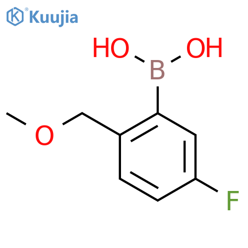 5-Fluoro-2-(methoxymethyl)phenylboronic acid structure