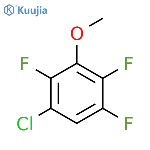 Benzene, 1-chloro-2,4,5-trifluoro-3-methoxy- structure
