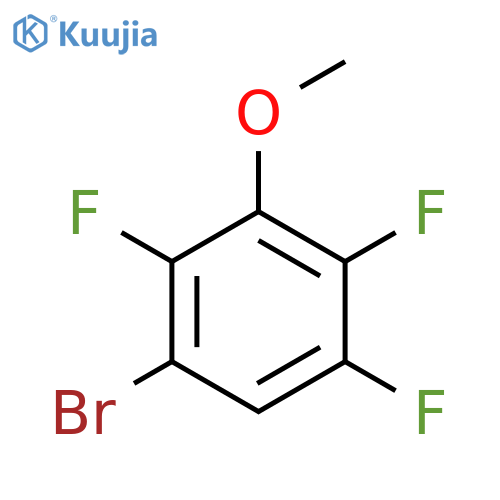 Benzene, 1-bromo-2,4,5-trifluoro-3-methoxy- structure