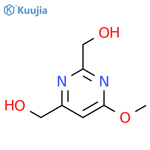 (6-Methoxypyrimidine-2,4-diyl)dimethanol structure