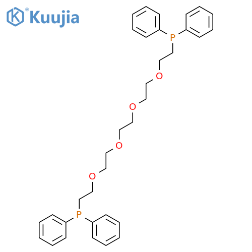 4,7,10,13-Tetraoxa-1,16-diphosphahexadecane, 1,1,16,16-tetraphenyl- structure