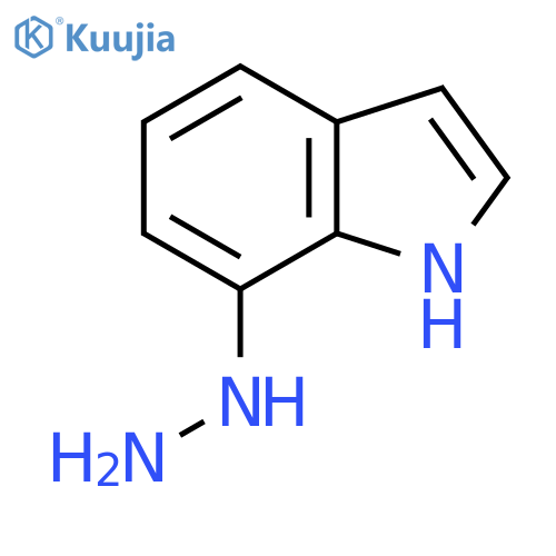 7-hydrazinyl-1H-indole structure