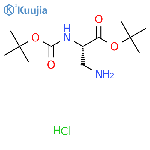 Boc-Dap-OtBu hydrochloride structure