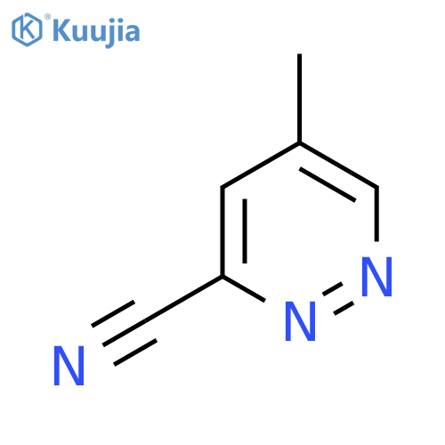 5-Methylpyridazine-3-carbonitrile structure