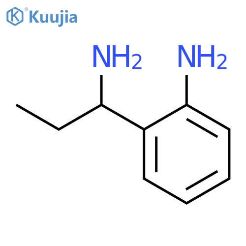 Benzenemethanamine, 2-amino-alpha-ethyl- (9CI) structure