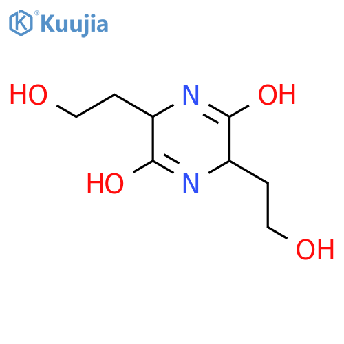L-3,6-Bis(b-hydroxyethyl)-2,5-diketopiperazine structure