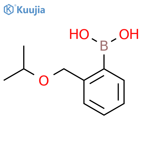 2-Isopropoxymethyl)phenylboronic acid structure