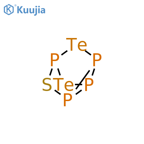 3-THIA-5,7-DITELLURA-1,2,4,6-TETRAPHOSPHATRICYCLO[2.2.1.02,6]HEPTANE structure