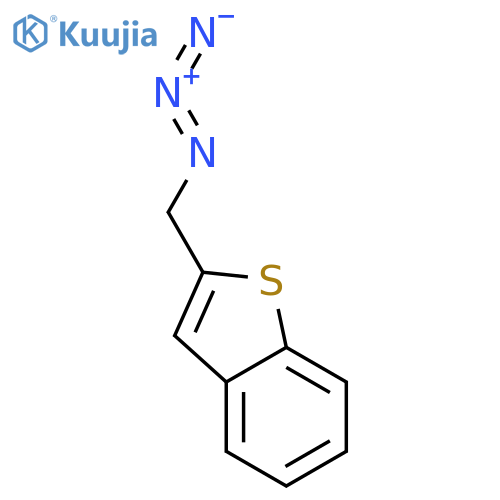 2-(azidomethyl)-1-benzothiophene structure