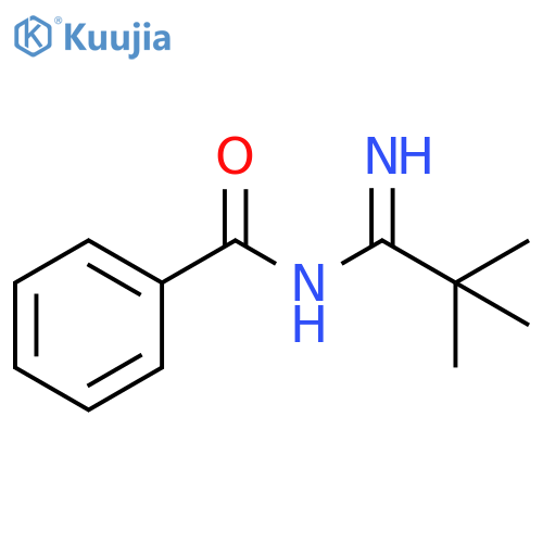 Benzamide, N-[(1,1-dimethylethyl)carbonimidoyl]- structure