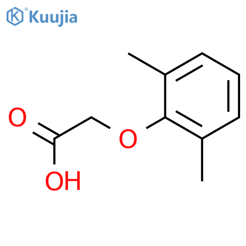 (2,6-Dimethylphenoxy)acetic acid structure