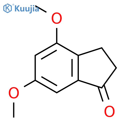 4,6-Dimethoxy-2,3-dihydro-1H-inden-1-one structure