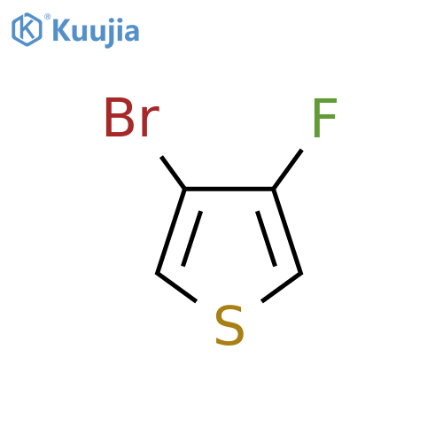 3-bromo-4-fluorothiophene structure