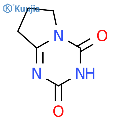 7,8-dihydro-Pyrrolo[1,2-a]-1,3,5-triazine-2,4(3H,6H)-dione structure