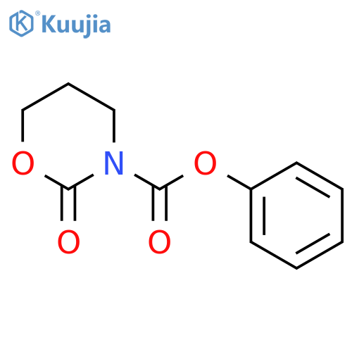 2H-1,3-OXAZINE-3(4H)-CARBOXYLIC ACID, DIHYDRO-2-OXO-, PHENYL ESTER structure