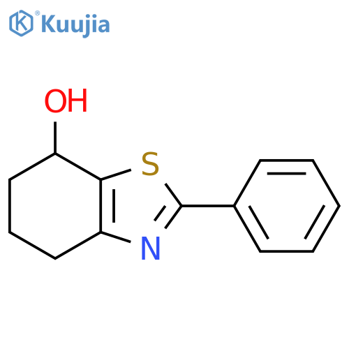 2-phenyl-4,5,6,7-tetrahydro-1,3-benzothiazol-7-ol structure