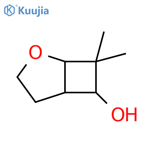 7,7-dimethyl-2-oxabicyclo[3.2.0]heptan-6-ol structure