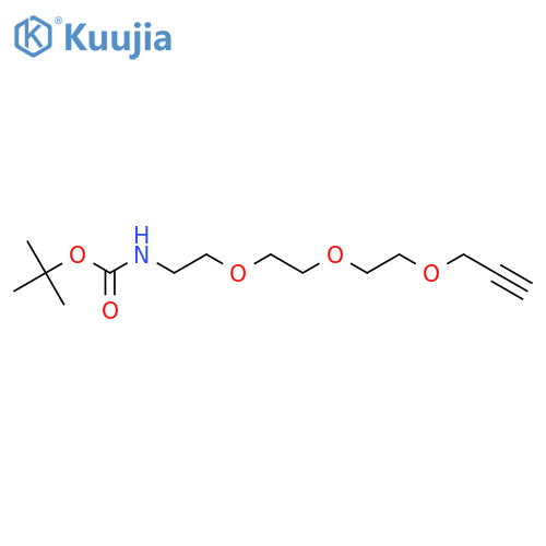 Boc-NH-PEG3-propargyl structure
