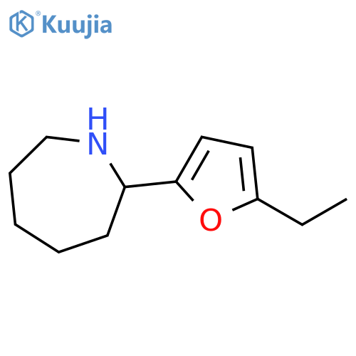 2-(5-ethylfuran-2-yl)azepane structure