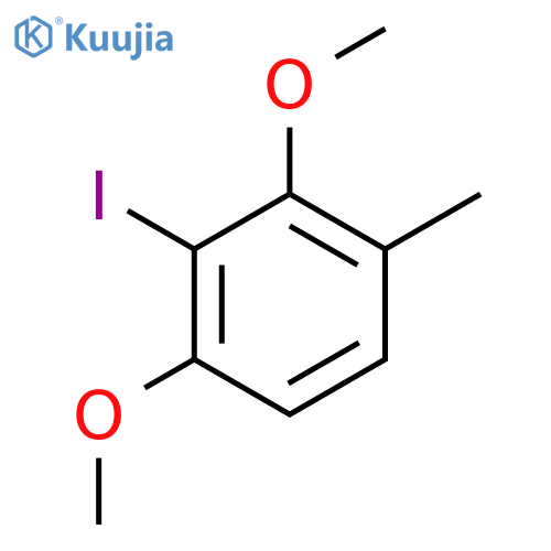 2,4-Dimethoxy-3-iodotoluene structure