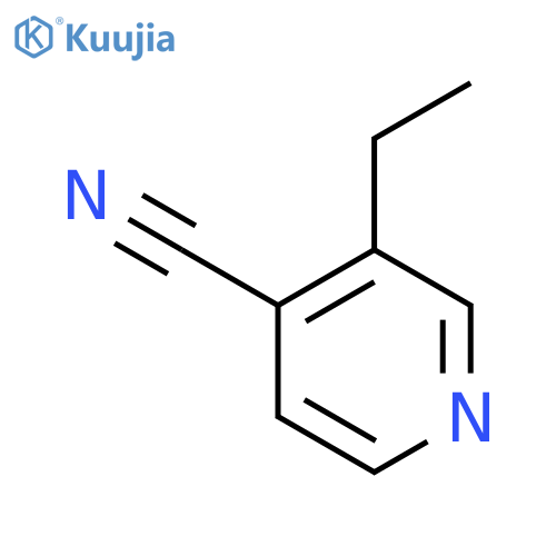 3-Ethylisonicotinonitrile structure