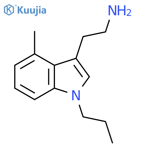 2-(4-methyl-1-propyl-1H-indol-3-yl)ethan-1-amine structure