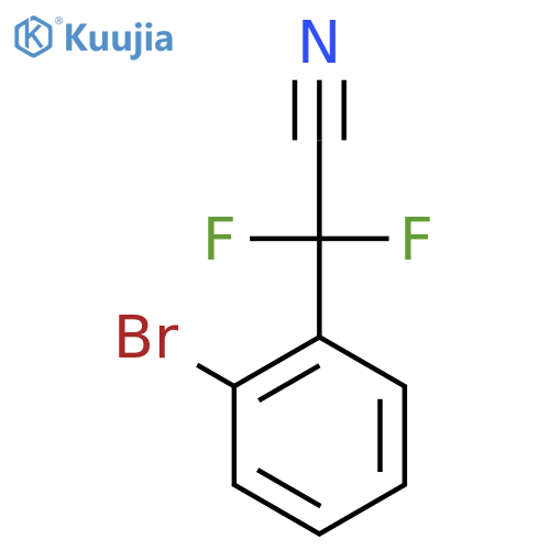 2-(2-Bromophenyl)-2,2-difluoroacetonitrile structure