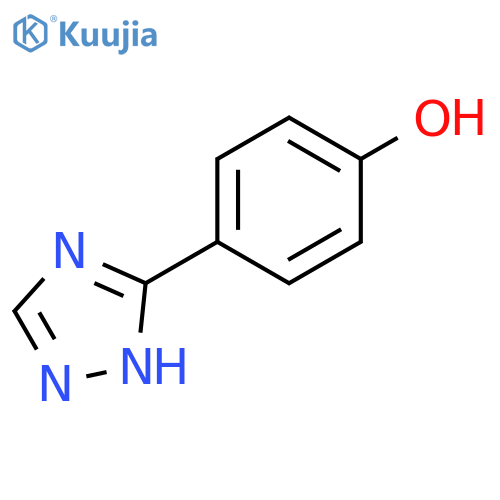 4-(4H-1,2,4-TRIAZOL-3-YL)PHENOL structure
